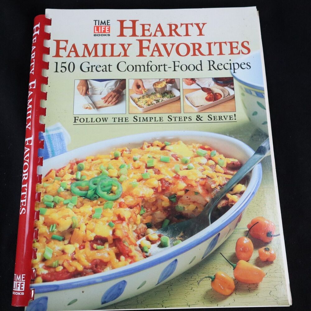 Time Life Family Collections: Hearty Family Favorites (1999, Spiral)